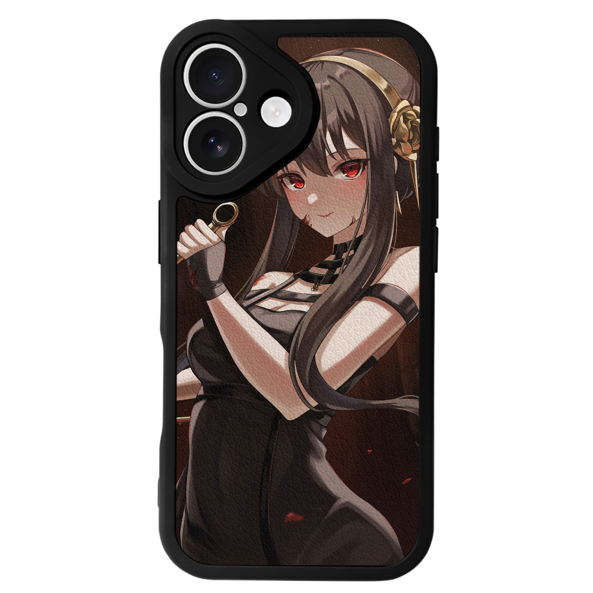 （画像用） SPY×FAMILY间谍家家酒 【iPhone 16シリーズ対応】シリコンスマホケース（レザー調） 材質：シリコン